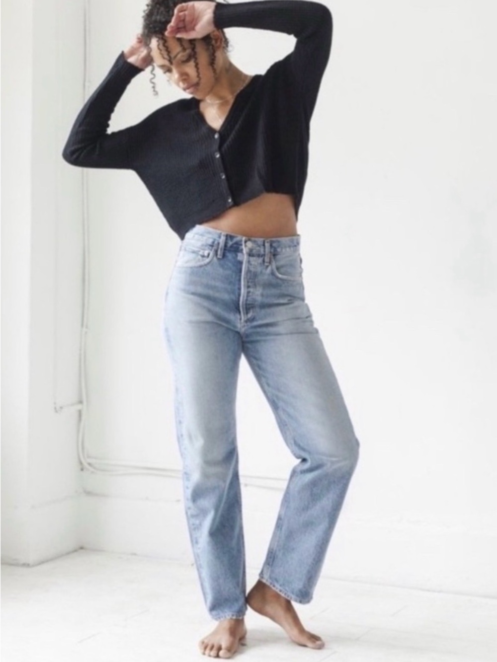 Agolde 90s high rise loose jeans size 24